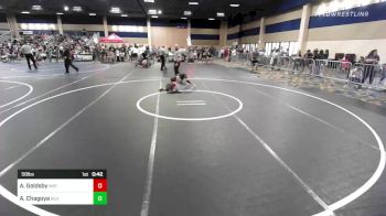 58 lbs Consolation - Alsea Goldsby, Mat Demon WC vs Alexandria Chagoya, Silverback WC