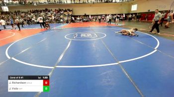 106 lbs Consi Of 8 #1 - Jacob Richardson, Watchung Hills vs Joseph Viola, Seton Hall Prep