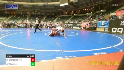 125 lbs Consi Of 32 #2 - Conner Chancellor, Team Tulsa Wrestling Club vs Joshua White, Roundtree Wrestling Academy