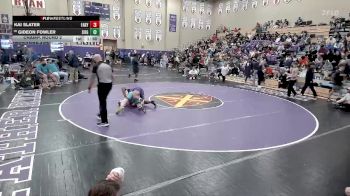 190 lbs Champ. Round 2 - Gideon Fowler, Siegel vs Kai Slater, Father Ryan