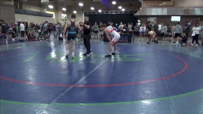 70 kg Cons 32 #2 - Kaleb Burgess, New York vs Brandon Lucero, Colorado Springs Freestyle And Greco