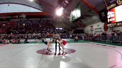 4A 98 lbs Semifinal - Jakobe Valle, Homedale vs Colton D`Avanzo, Timberlake