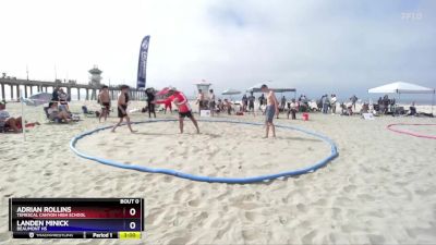 99-116 lbs Round 1 - Adrian Rollins, Temescal Canyon High School vs Landen Minick, Beaumont HS