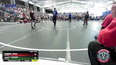 120 lbs Cons. Round 1 - Gabriel Sines, Butler vs Wyatt Hendry, Kansas