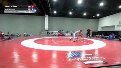 157 lbs Daniel Blanke, Illinois Greco vs Jake Miller, Oklahoma Blue