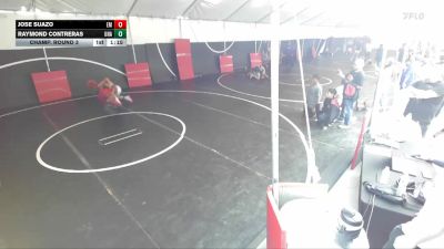 126 lbs Champ. Round 3 - Raymond Contreras, Unattached vs Jose Suazo, El Modena