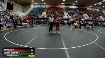 285 lbs Cons. Round 2 - Ayush Patel, St. James School vs Jayden Jackson, Archbishop Curley