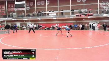 114 lbs Semifinal - Anabelle Andrews, Thunder Ridge vs Catherine Montalvan, West Jefferson