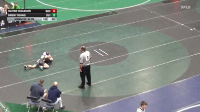 103 lbs Consi Of 32 #2 - Oliver Walburn, Warrior Run vs Drew Young, Saegertown