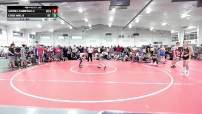 114 lbs Semifinal - Jacob Lowdermilk, WV Wild-HS vs Cole Willis, Pit Crew-HS
