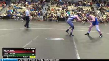 195 lbs Champ. Round 2 - Aiden Bird, Loyola-Blakefield vs Alex Munoz, Georgetown Prep