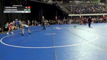 130 lbs Round 1 - Colton Carter, Pinnacle vs Hayden Schutz, La Crosse Area Wrestling (law)