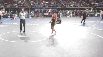 G 107 lbs Cons. Round 2 - Zoe Brown, Caddo Magnet Girls vs Gabby Cook, Live Oak Girls