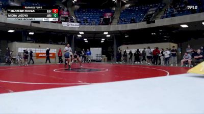 155 lbs Cons. Round 3 - Madeline Chicas, Unattached vs Midna Lozoya, Unattached