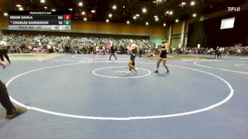 157 lbs Champ. Round 1 - Reese Davila, Edison vs Charles Sanderson, Vista Del Lago
