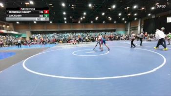175 lbs Champ. Round 3 - Dax Curry, Rancho Bernardo vs Zechariah Halsey, Lebanon