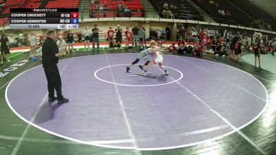 75 lbs Cooper Crockett, Utah 12U Boys vs Cooper Hennefer, Idaho 2 12U Boys