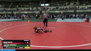 60 lbs Round 2 - Gray Meyer, Mn Elite vs Sawyer Sweazey, Princeton