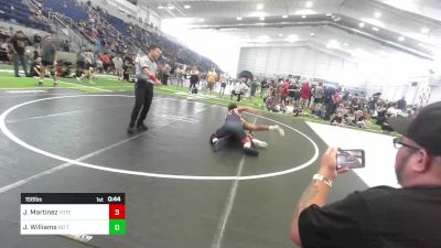 156 lbs Consi Of 16 #2 - Jaime Martinez, Yotes WC vs Jaykob Williams, No Team