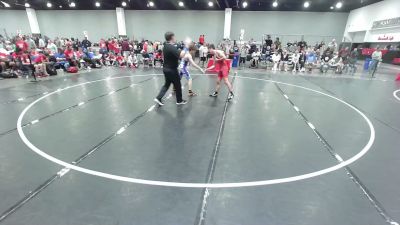 132 lbs Bryson Rockers, Team Kansas Gold vs Drake Pollins, Team Michigan - Blue