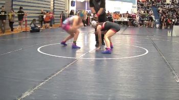 115 lbs Semifinal - Kinzie Williams, American Falls vs Xavery Zollinger, Skyline