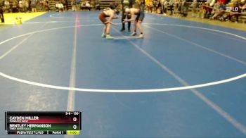 130 lbs Quarterfinal - Bentley Hermanson, Thief River Falls vs Cayden Miller, Mankato West