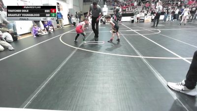 55 lbs Final - Thatcher Odle, Keystone Kids Wrestling Club vs Brantley Youngblood, Raw Wrestling Club