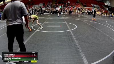 76 lbs Round 1 (8 Team) - Bob Gillies, Pursuit WC vs Hunter Kowatch, Silo WC