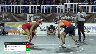 197 lbs Final - Ben Darmstadt, Cornell vs Drew Phipps, Bucknell