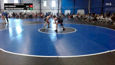 Elite 184 lbs Champ. Round 2 - Zach Weidler, Wartburg vs Braxton Westendorf, Upper Iowa