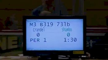 73 lbs match Crandel vs. Shambo