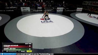 149 lbs Quarterfinal - Stephen Seymour, California vs Daniel DeLuna, Manteca Cobras Wrestling Club