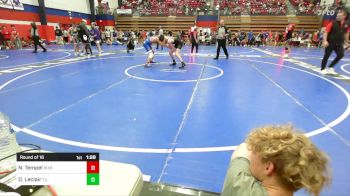 126 lbs Round Of 16 - Nick Tempel, Bixby HS Boys vs Dylan Leclair, Tulsa Union