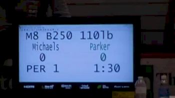 110 lbs match Michaels vs. Parker