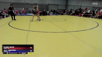 145 lbs Round 2 (8 Team) - Clare Waite, Idaho vs Elly Janovsky, Indiana