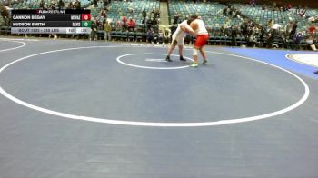 285 lbs Consi Of 16 #2 - Cannon Begay, Mountain View AZ vs Hudson Smith, Davis