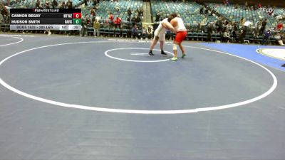 285 lbs Consi Of 16 #2 - Cannon Begay, Mountain View AZ vs Hudson Smith, Davis