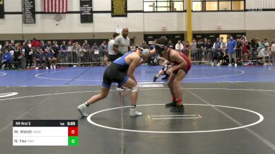 174B lbs Rr Rnd 3 - Matthew Walsh, Harvard vs Noah Fox, F&m