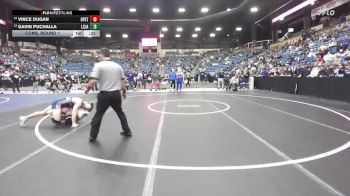 165 lbs Cons. Round 1 - Gavin Puchalla, Lenexa - St. James Academy HS vs Vince Dugan, Overland Park - St. Thomas Aquinas HS