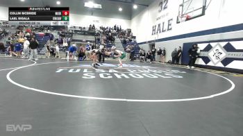 138 lbs Round Of 16 - Collin McBride, Muskogee vs Lael Sigala, Bookert T Washington