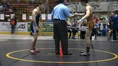 140 lbs match Emin Aliyev NYC vs. Alex Potts Mohawk