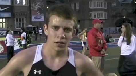 Travis Mahoney Steeple Chase 2nd place Penn Relays 2012