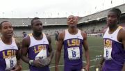 LSU Men 1st Place 4x4 Championship of America Penn Relays 2012