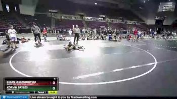 67 lbs Round 5 (10 Team) - Colin Lewandowski, Black Fox Wrestling Academy vs Korvin Bayles, Team Utah