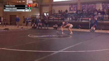 138 lbs Semifinal - Breckin Henry, Thunder Basin High School vs Finn Stalick, Sheridan