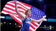 Dom Parrish Celebrates After Winning Her First World Title