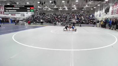 Boys 106 lbs Quarterfinal - Eli Mendoza, Gilroy Boys vs Landen Squires, Fremont (Sunnyvale) Boys