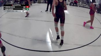 109 lbs Cons. Semi - John White, McCook Youth Wrestling Club vs Tristan Davis, Aquinas