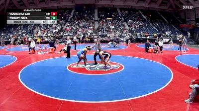 135 lbs 3rd Place Match - Marigona Lau, Glynn Academy vs Trinity Sims, Columbus