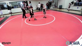 75 lbs Quarterfinal - Benjamin Wall, Locust Grove Youth Wrestling vs Jaxson Pina, Gravette Wrestling Club